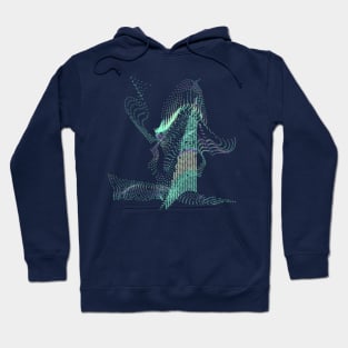 The Minty Fresh Witch Abstract Hoodie